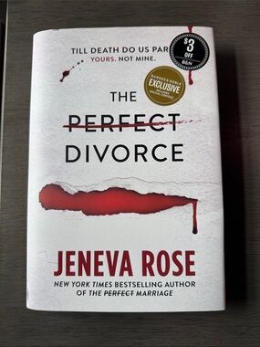 The Perfect Divorce by Jeneva — White & Red Cover